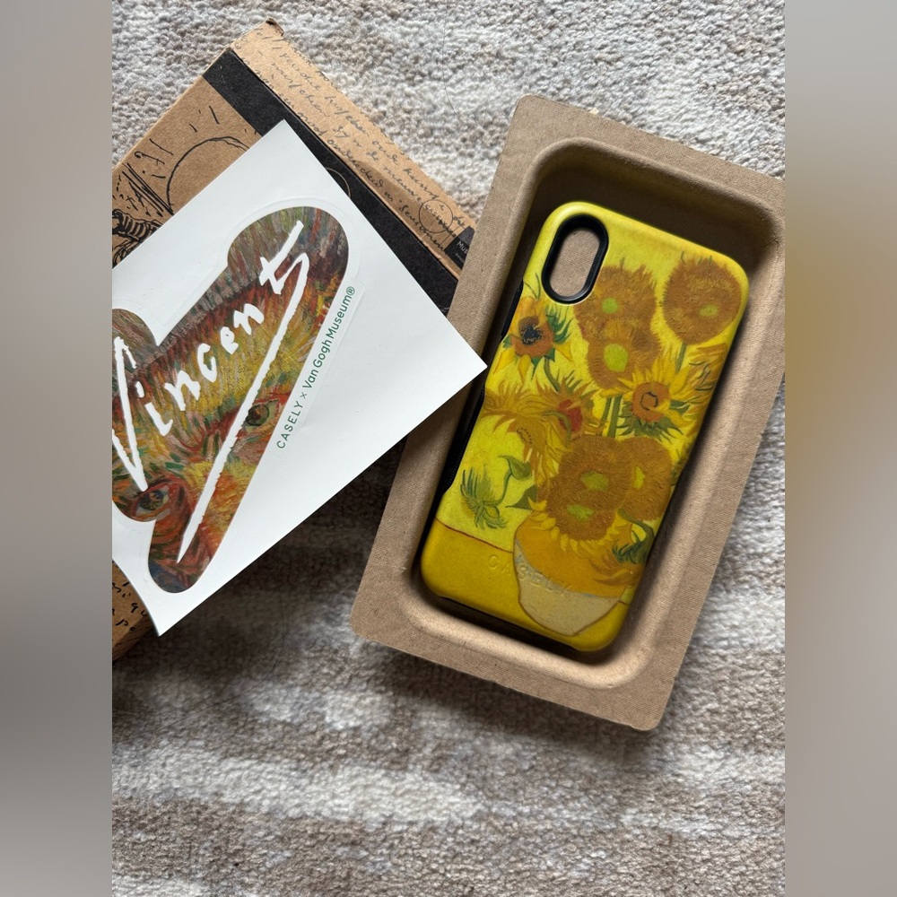 Casely Van Gogh Sunflowers iPhone X/XS Case